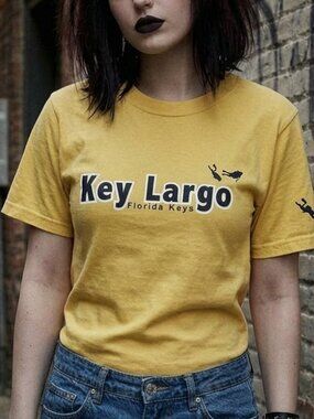 Ouray Sportswear Key Largo Florida Keys Vintage Y2K T-Shirt Size Small